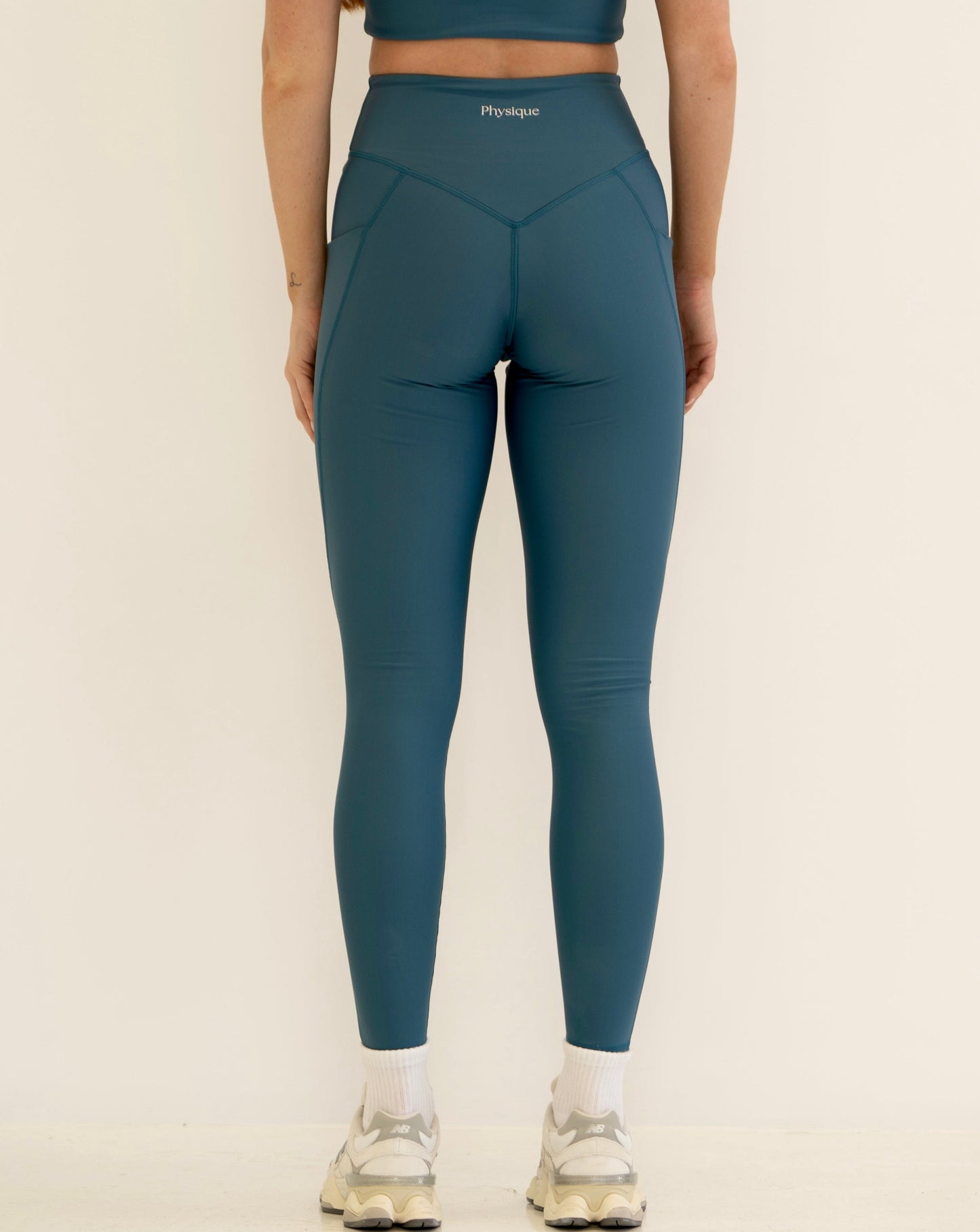 High Waisted Full Length Leggings with Pockets