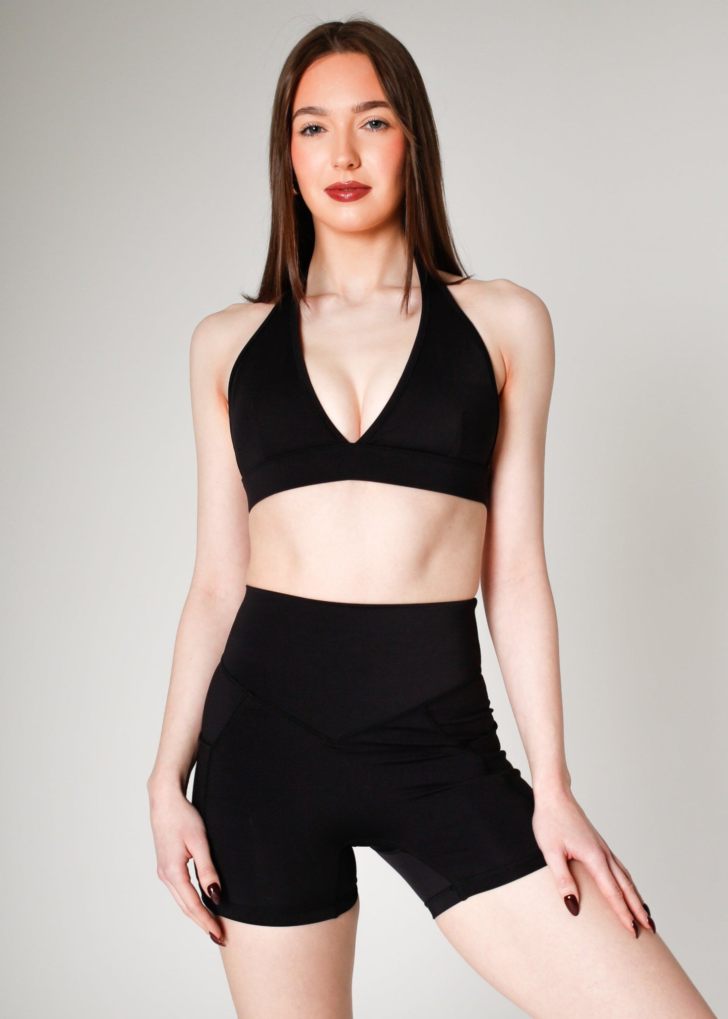 LUXE High Waisted 4" Shorts