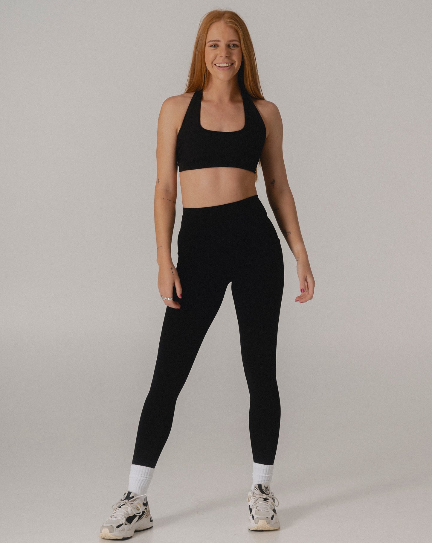 LUXE High Waisted Full Length Leggings