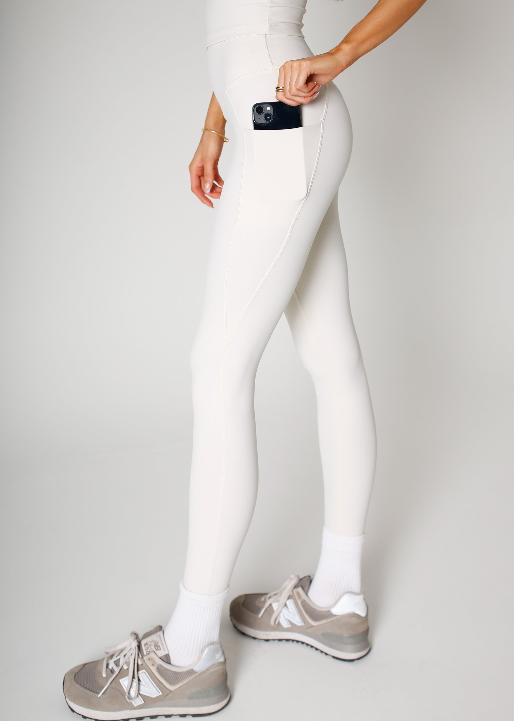 LUXE High Waisted Full Length Leggings